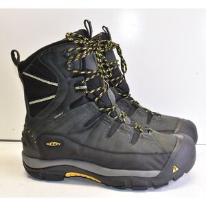 Keen Summit County Waterproof Winter Boots Gray Mens 14 Outdoors Hiking Trail